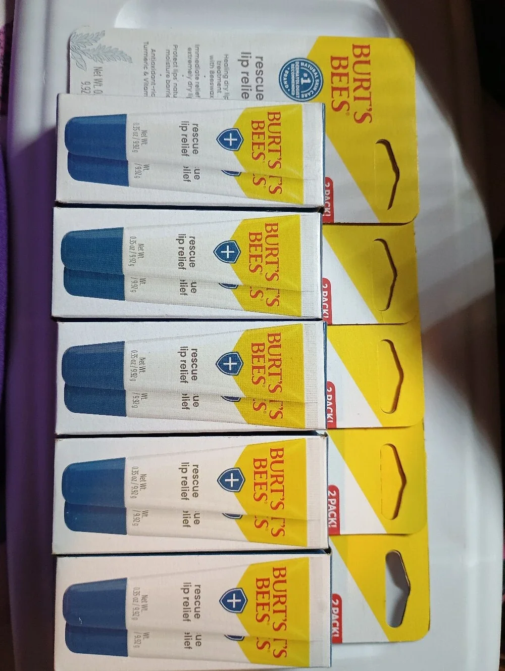 Burts Bees brand new